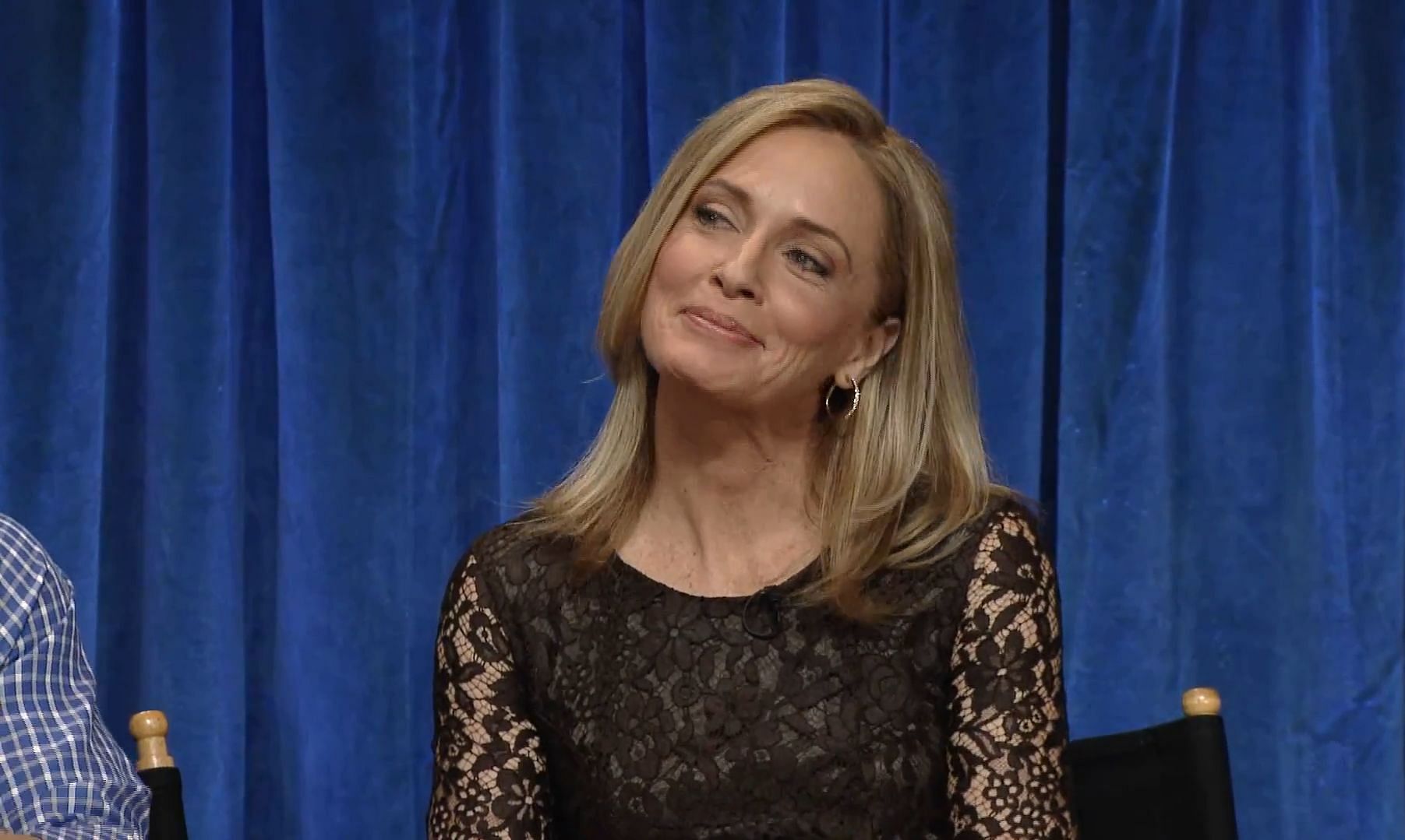 Susanna Thompson plays Lieutenant Colonel Hollis Mann in NCIS (Image via Youtube/@ The Paley Center for Media)