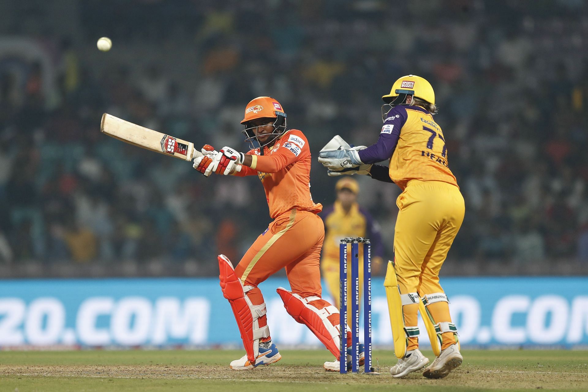 Dayalan Hemalatha should open the batting for the Gujarat Giants.