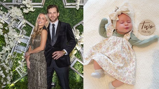 “Birdie is two months today!": Tyler Seguin’s wife Kate shares adorable snaps of daughter Wren