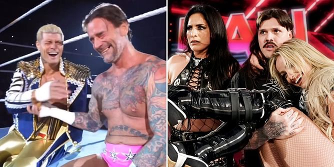 Cody Rhodes and CM Punk react to Judgment Day member getting ejected by WWE official in a hilarious manner