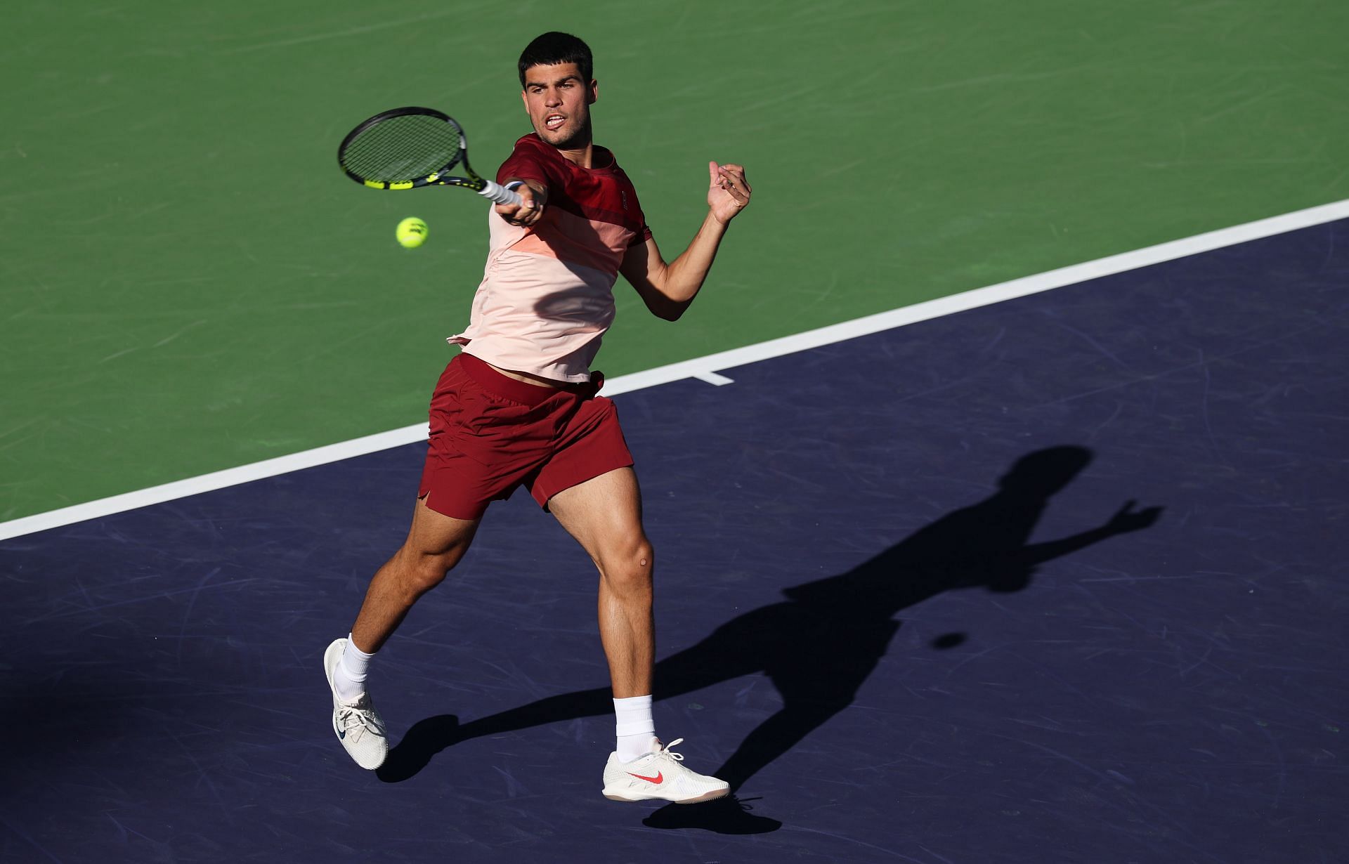 Carlos Alcaraz at the BNP Paribas Open - Source: Getty