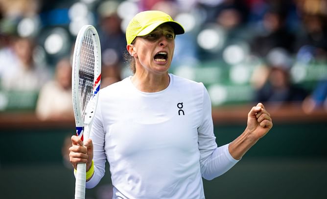 From tears in Paris to flying celebration 7 months later: Iga Swiatek exacts revenge on Zheng Qinwen to extend Indian Wells win streak