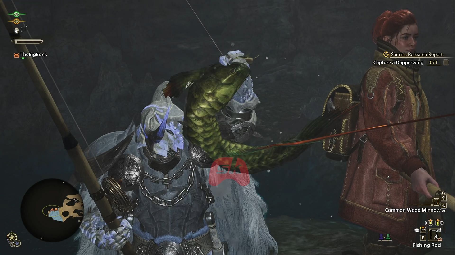 Fishing in Monster Hunter Wilds (Image via Sportskeeda Gaming || Capcom)