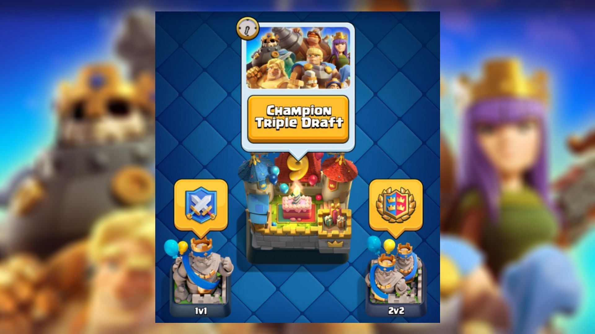 The Champion Triple Draft event is currently underway (Image via Supercell)