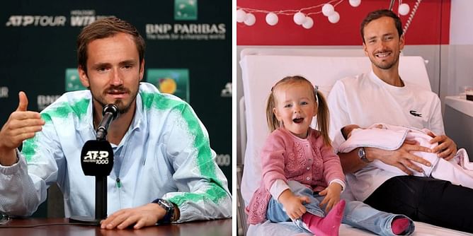 Daniil Medvedev returns to his life with daughter Alisa and family in Monte Carlo after heartbreak at Miami Open