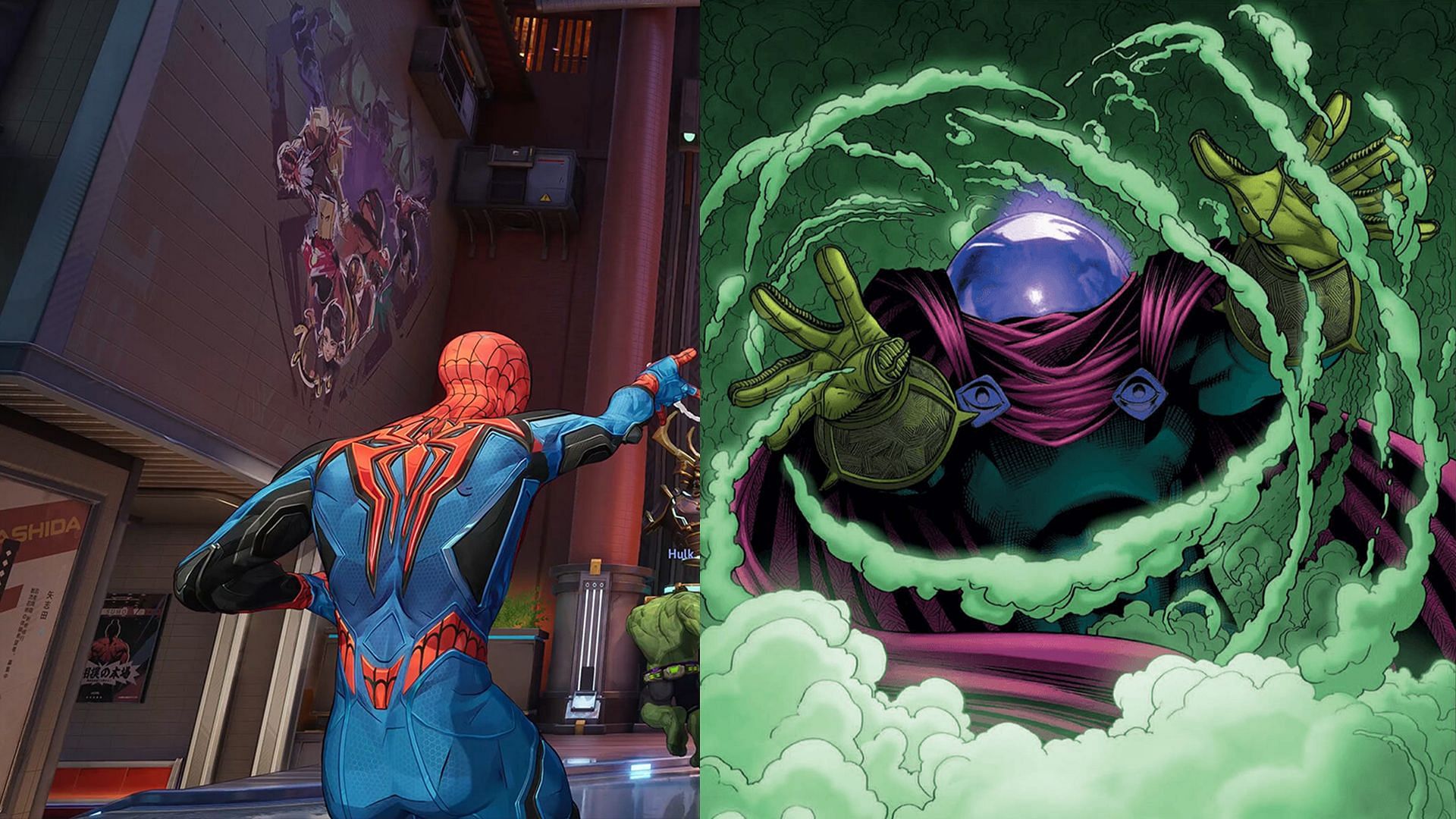 Marvel Rivals fans discuss over new Mysterio concept (Image via Marvel || NetEase Games)