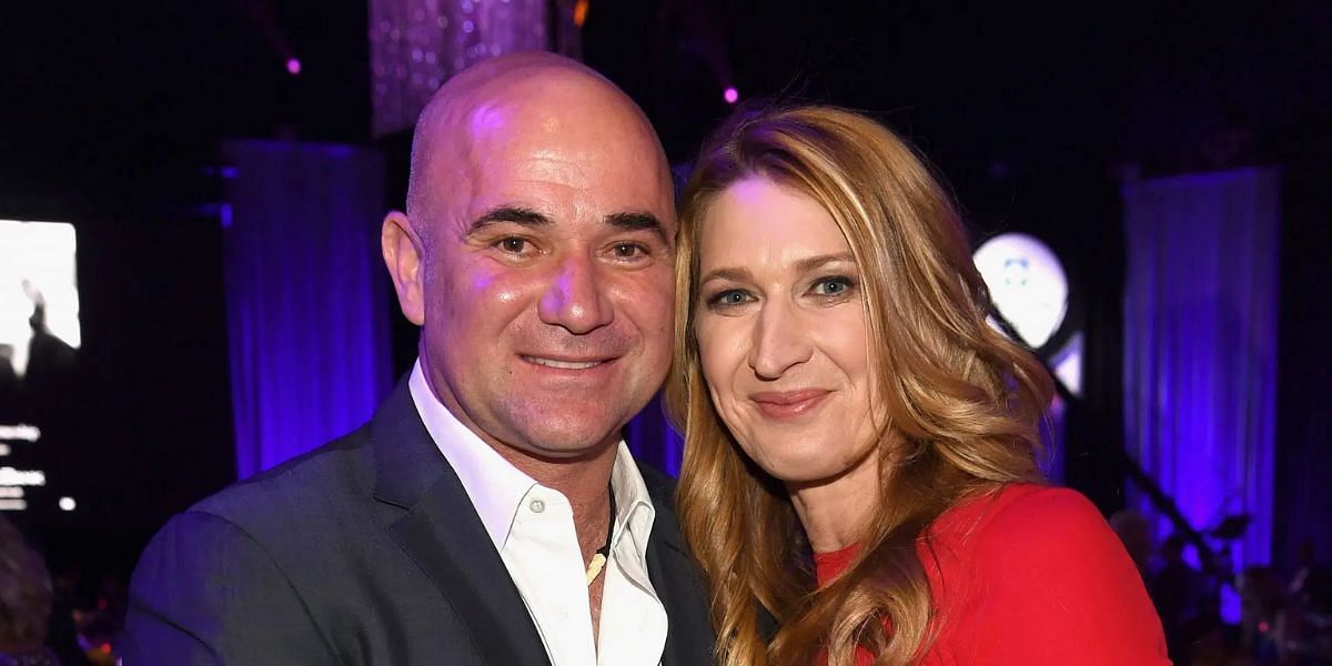 Andre Agassi (left) and Steffi Graf (right), Source: Getty