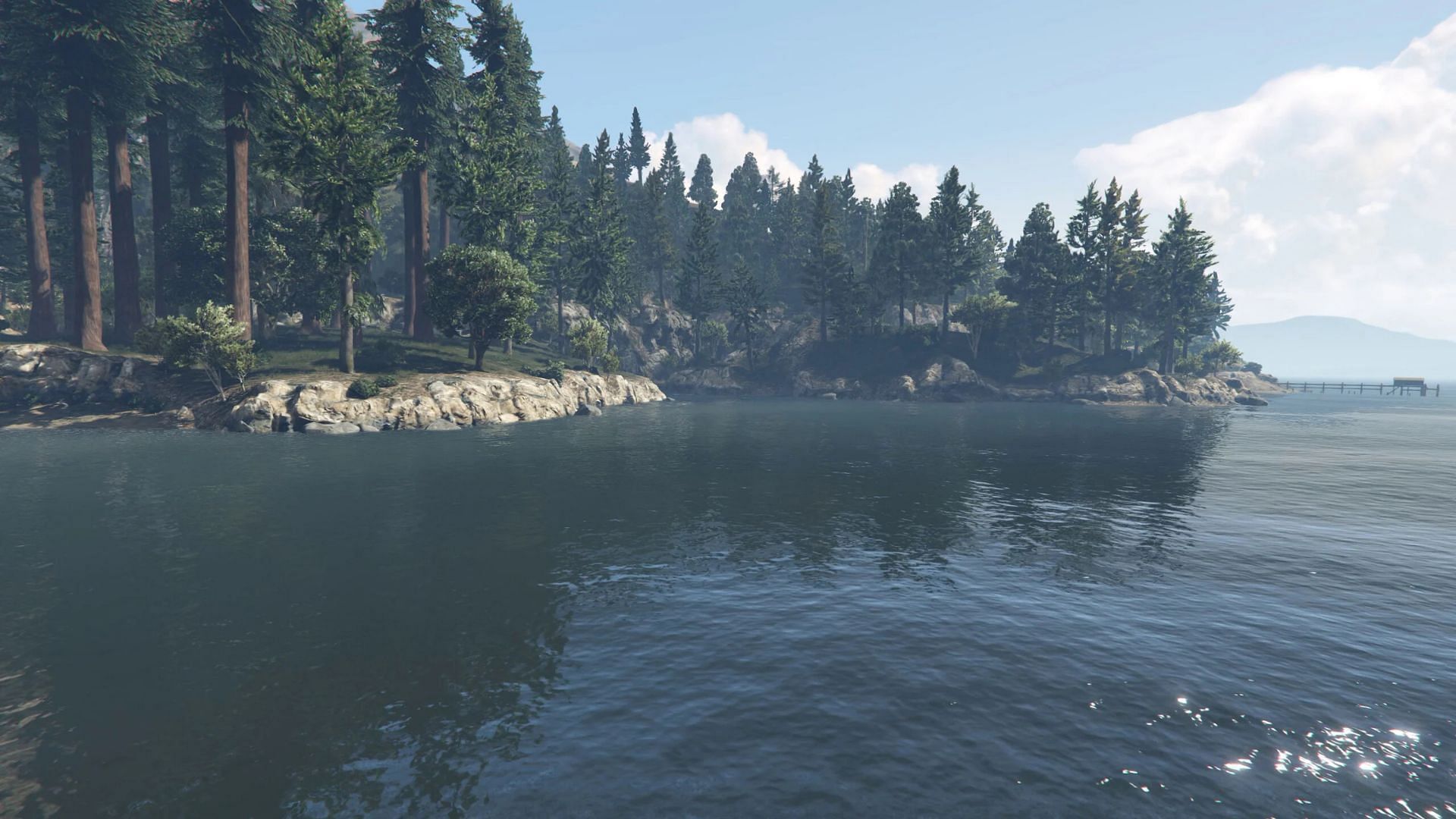 Forests of San Andreas: Revised has emerged as one of the better GTA 5 mods (Image via gta5-mods.com || Larcius)