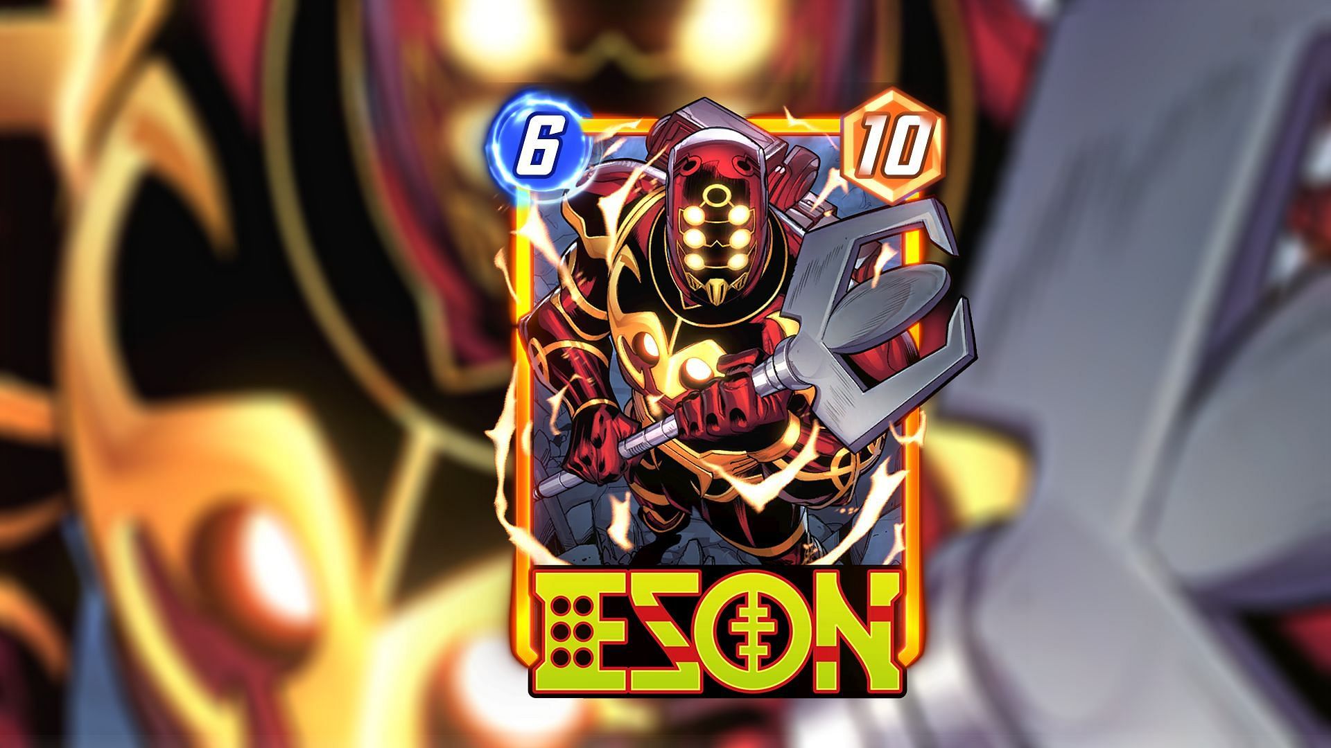 Eson is often placed in Marvel Snap Agamotto decks (Image via Nuverse)