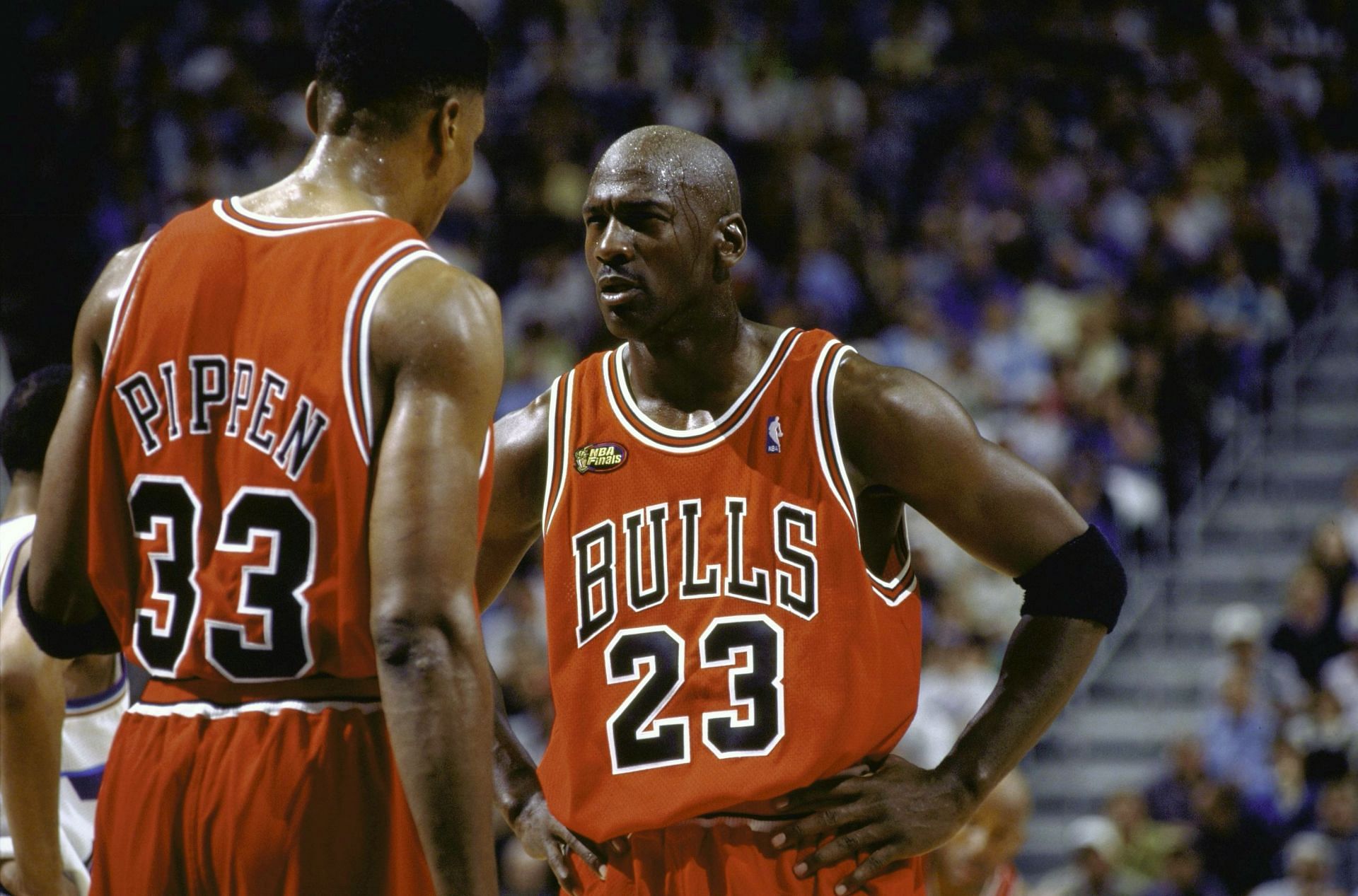 Utah Jazz vs Chicago Bulls, 1998 NBA Finals - Source: Getty