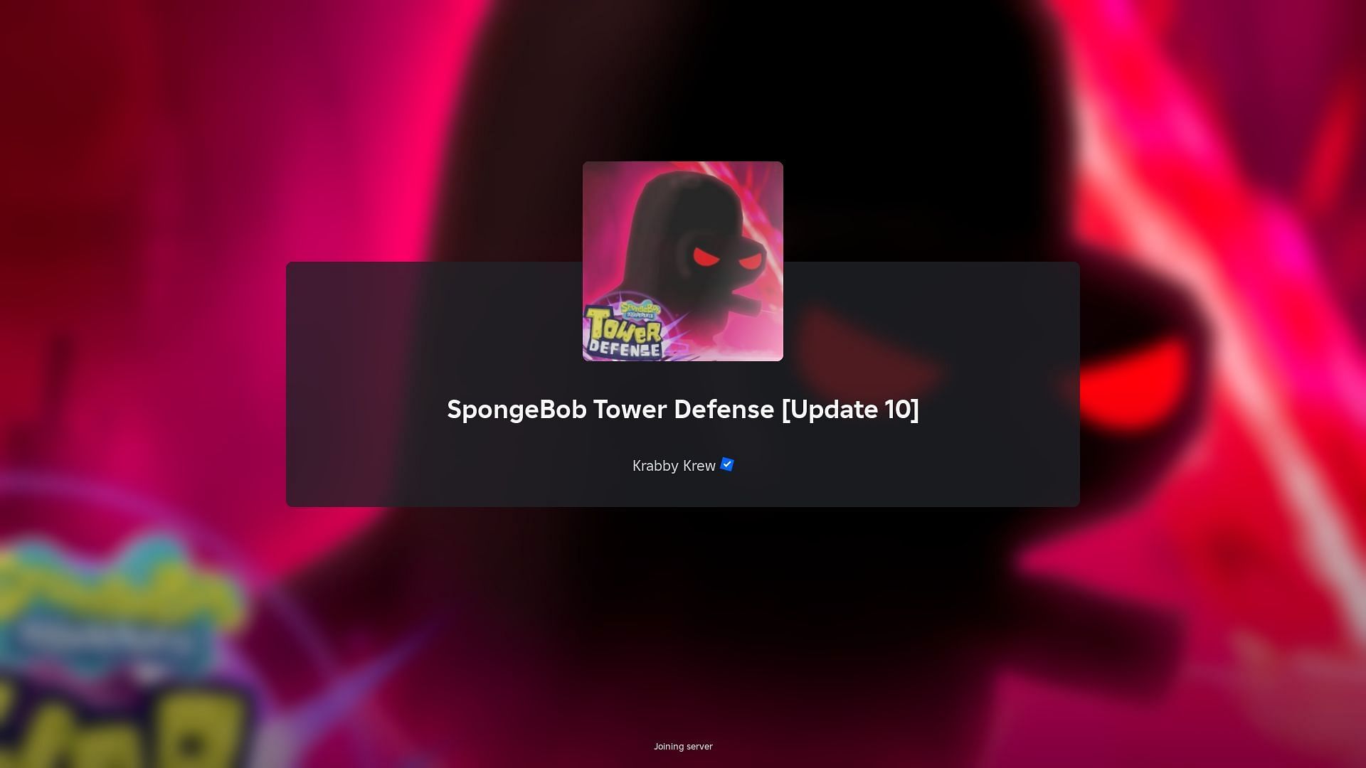 Roblox SpongeBob Tower Defense