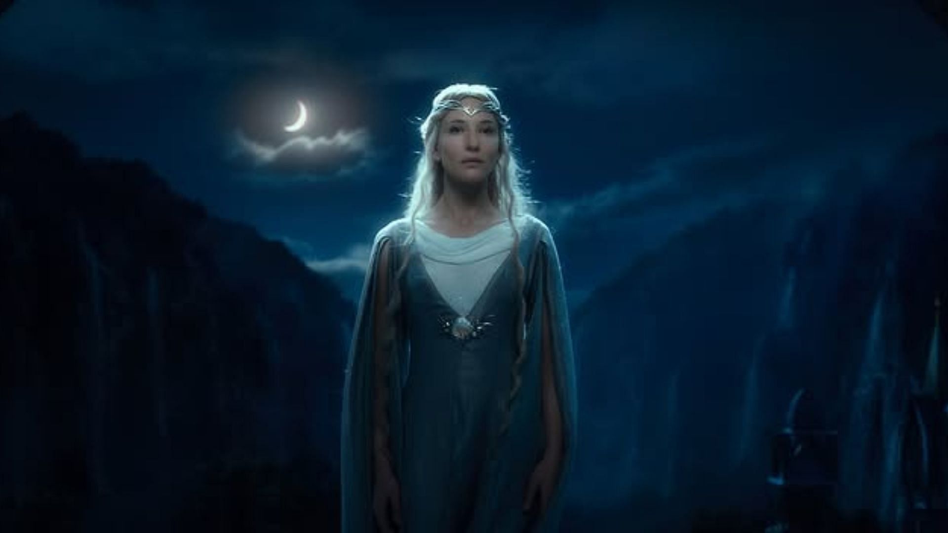 Cate Blanchett as Galadriel (Image via Instagram/@thehobbitmovie)