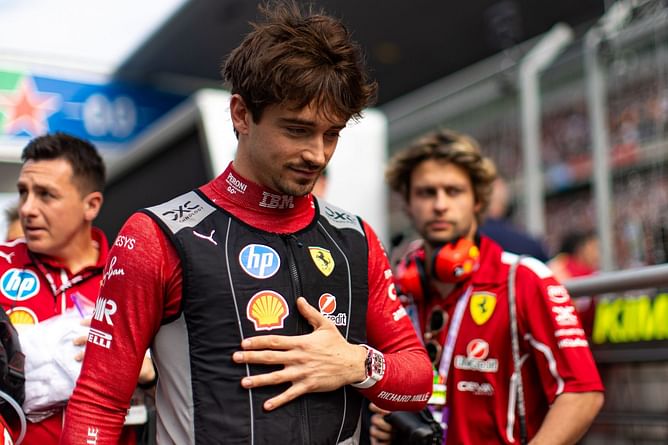 Charles Leclerc breaks silence after his disqualification from the F1 Chinese GP