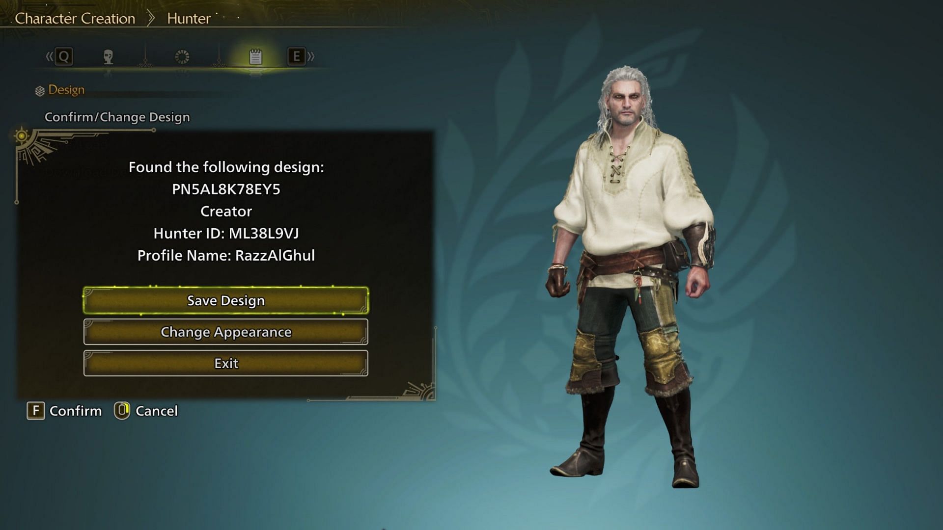 Geralt of Rivia from The Witcher series (Image via Capcom)