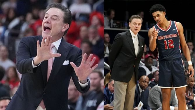 "Don't ask leading questions": Rick Pitino cryptically shuts down reporter for questioning curious RJ Luis Jr decision in March Madness
