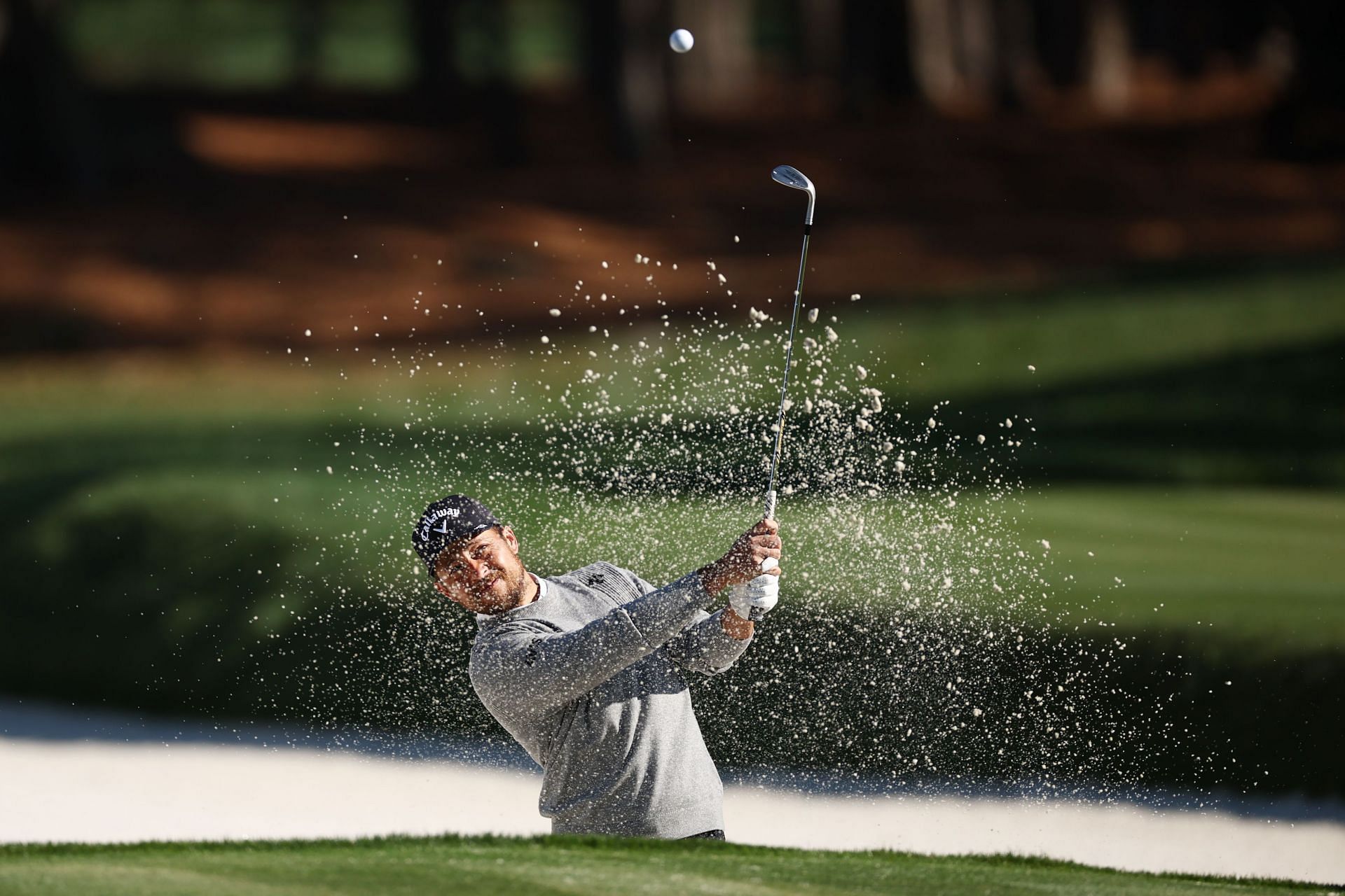 Scheffler during practice round ahead of the 2025 PLAYERS Championship (via Getty)