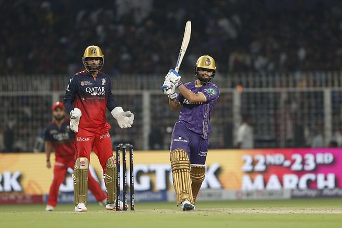 Rinku Singh shows off his football skills at a practice session ahead of KKR vs MI IPL 2025 match [Watch]
