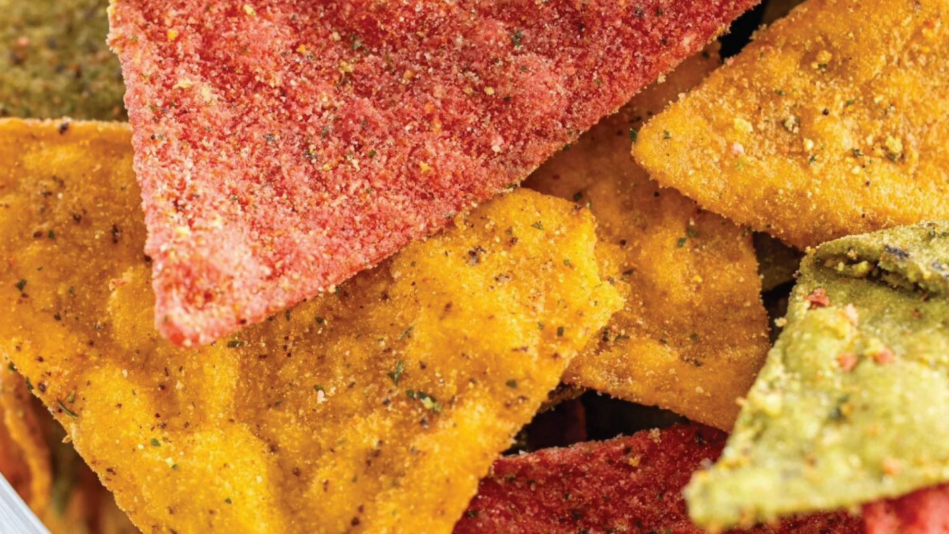 These chips are made from real vegetables and corn (Image via Walmart)