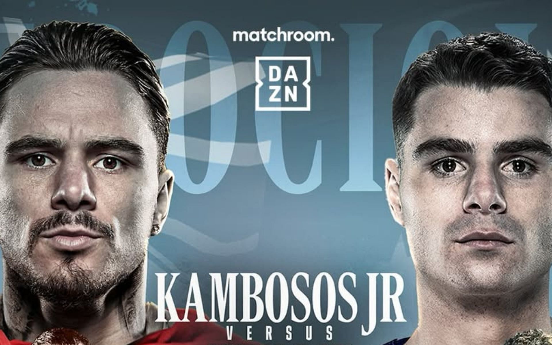 George Kambosos Jr. (left) and Jake Wyllie (right) will clash in a short-notice fight in the Land Down Under [Image courtesy: @matchroomboxing on Instagram]