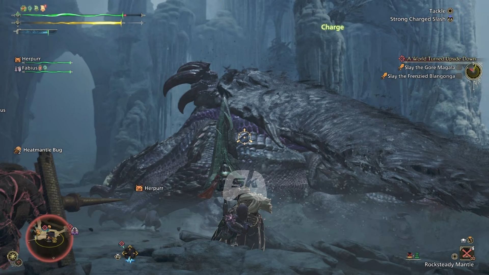 Gore Magala in Monster Hunter Wilds (Image via Sportskeeda Gaming, Capcom)