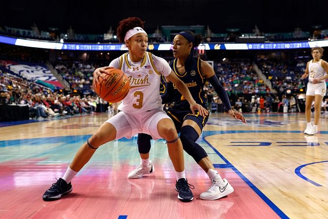 Hannah Hidalgo Stats Tonight - How did the Notre Dame star fare vs the Golden Bears? (Mar. 7)