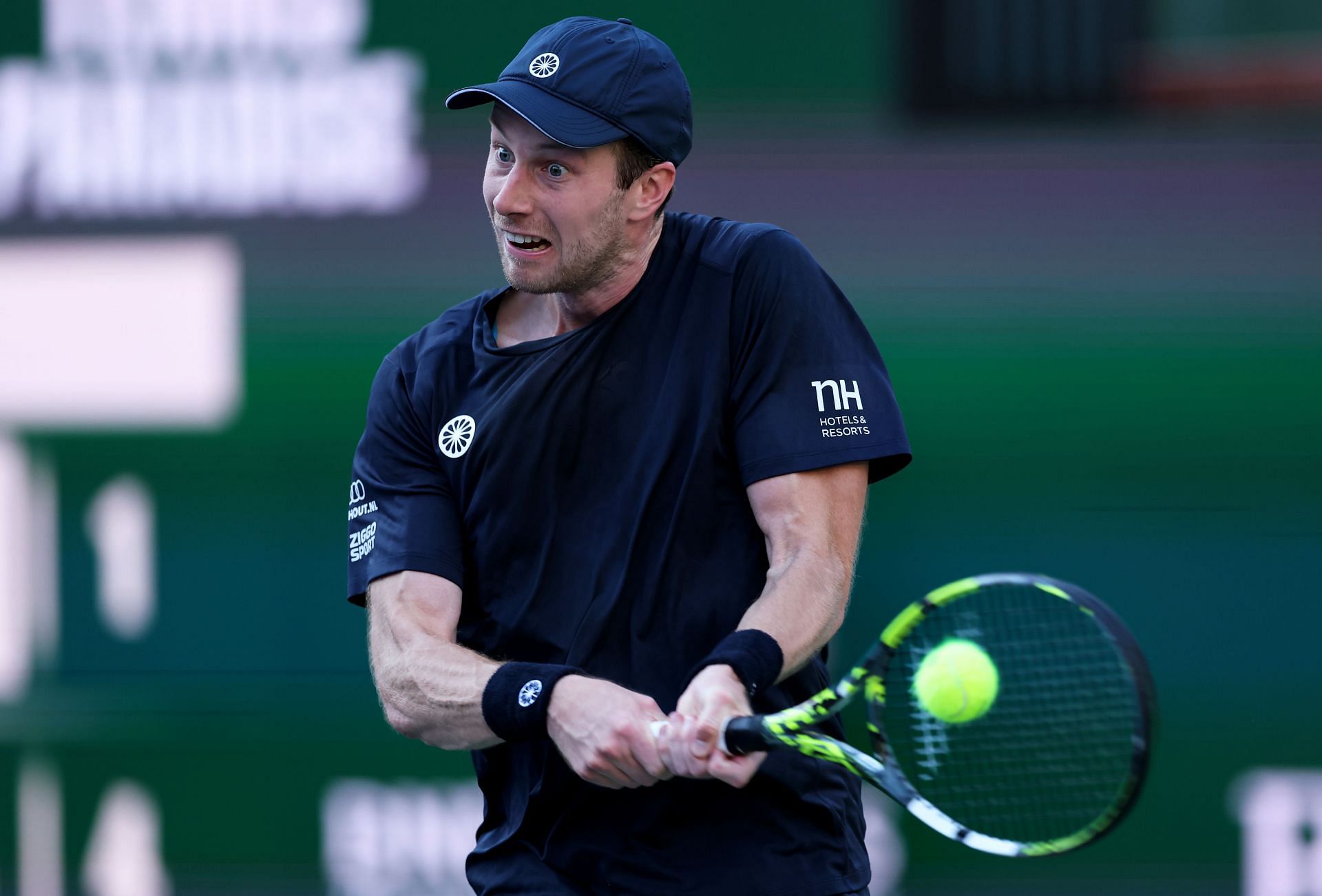 Botic van de Zandschulp at the BNP Paribas Open - Source: Getty