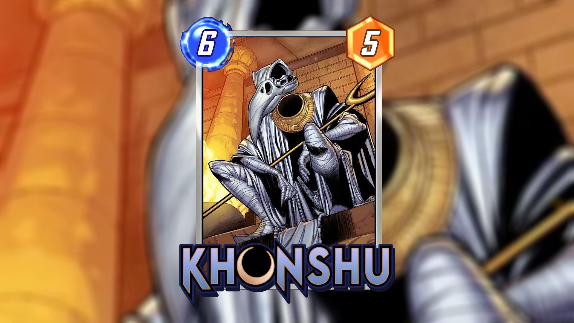 Khonshu is a Series 5 card in Marvel Snap (Image via Nuverse)