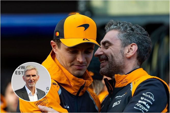 Damon Hill drops 3-word reaction to McLaren boss claiming Lando Norris was nursing a damaged car in Australia
