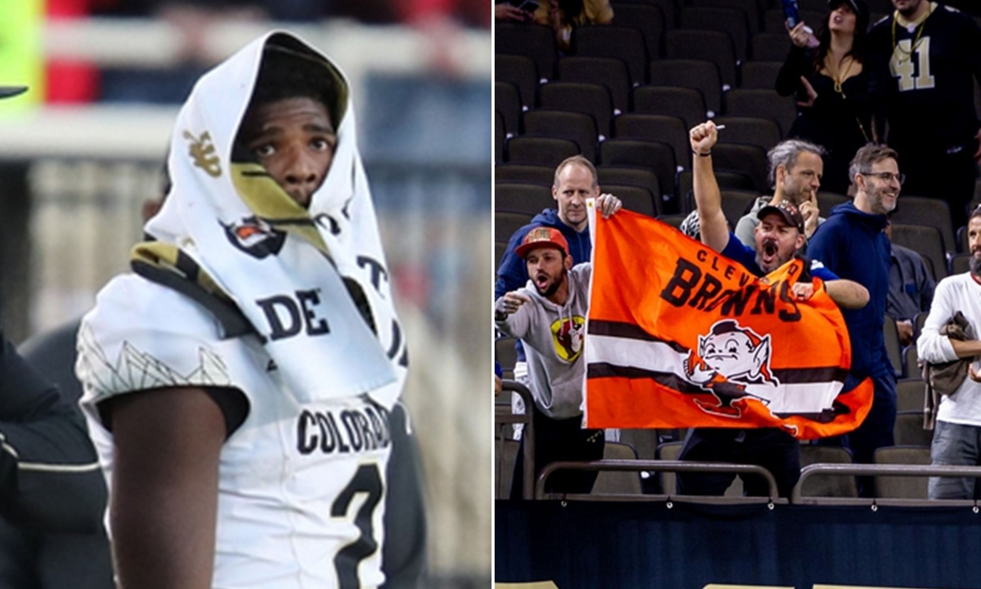 Fans stir up Shedeur Sanders to Browns rumors. (Image credits: Imagn)