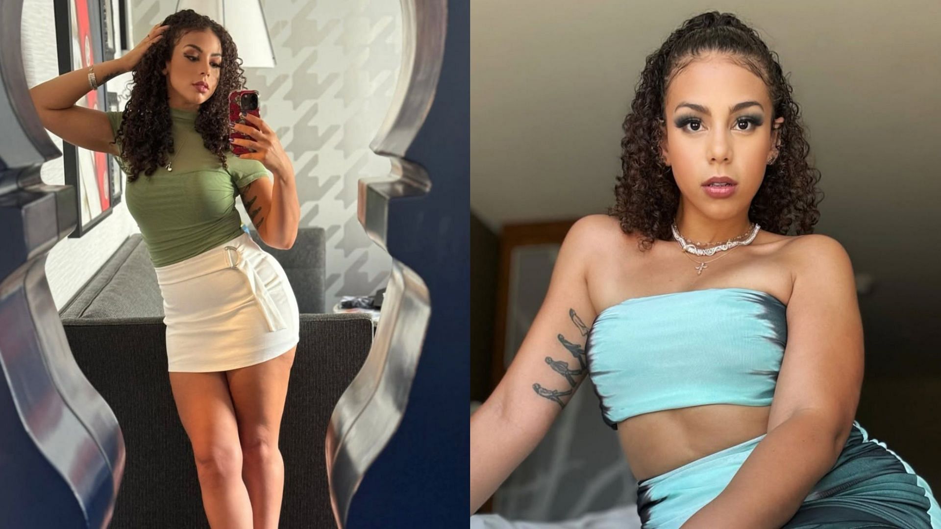 Samantha Irvin left WWE in 2024! (Images from her Instagram)