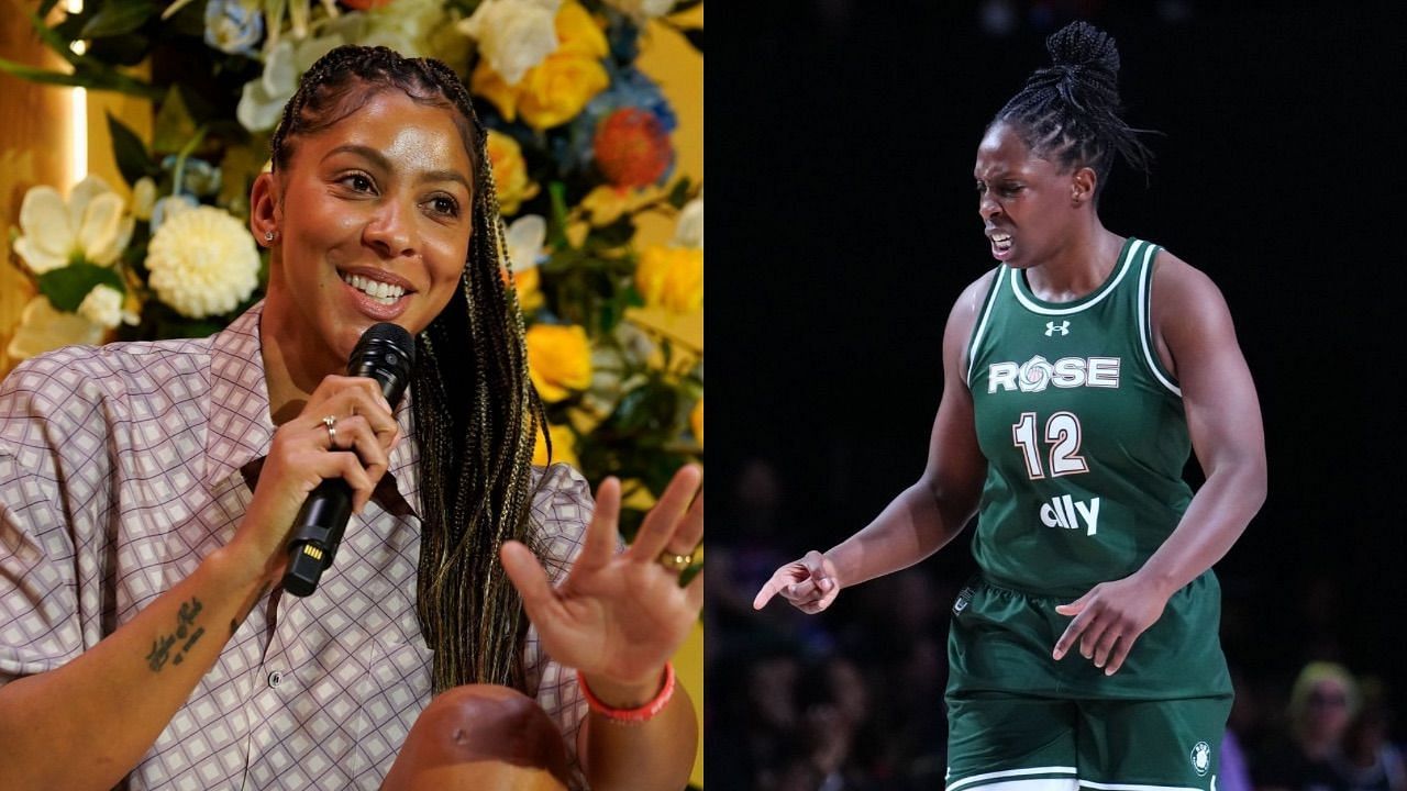 WNBA legend Candace Parker hypes up Chelsea Gray