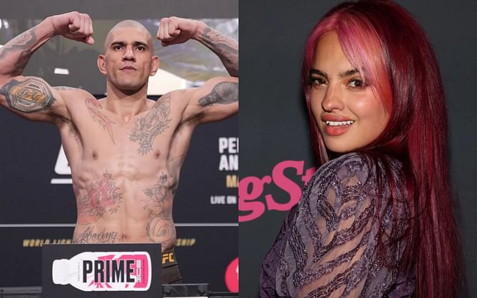 Alex Pereira gets brutally honest with Nina-Marie Daniele about advice he'd give to his younger self: "Keep going!"