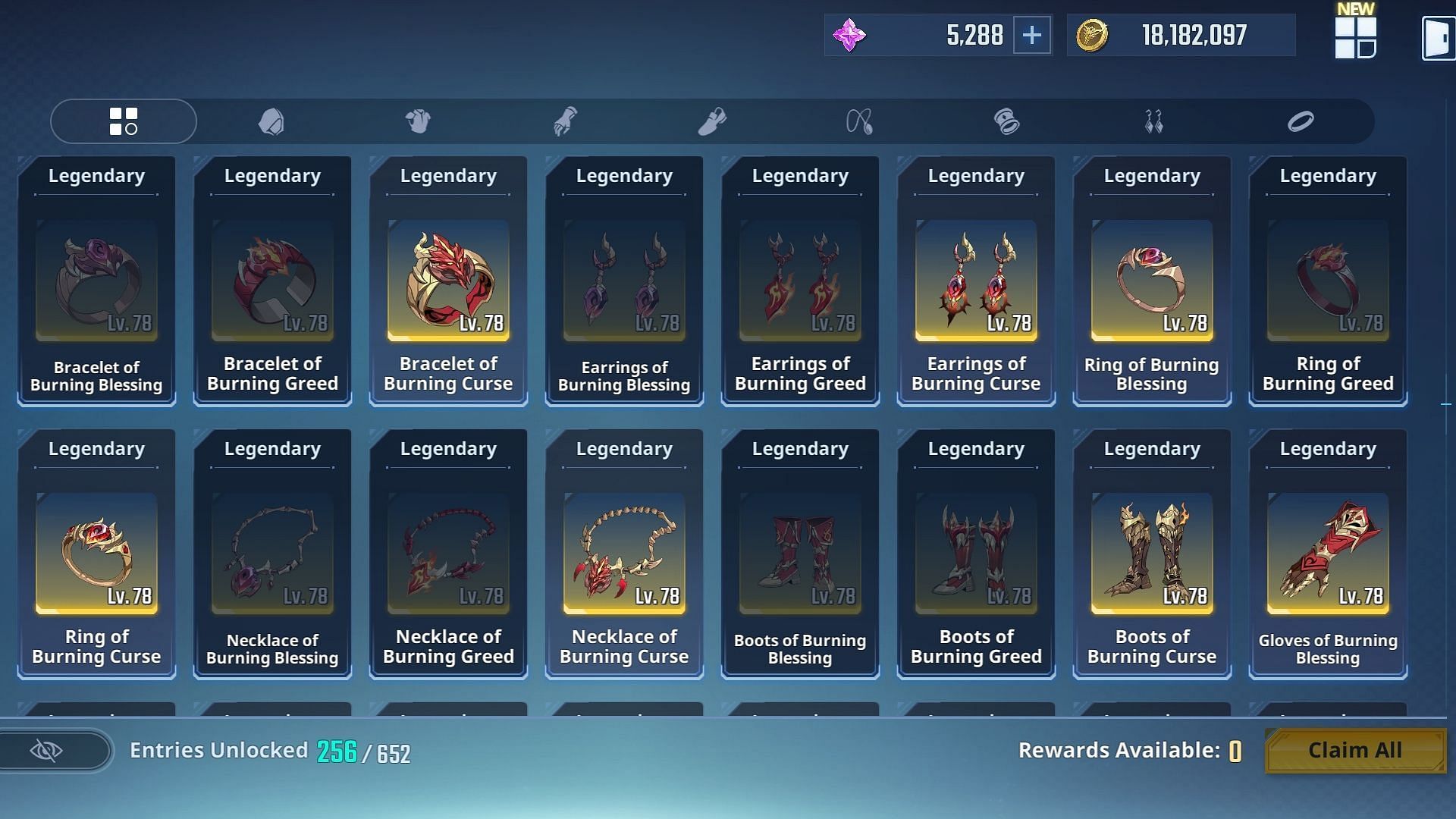 There are over 20 artifact sets in Solo Leveling Arise (Image via Netmarble)