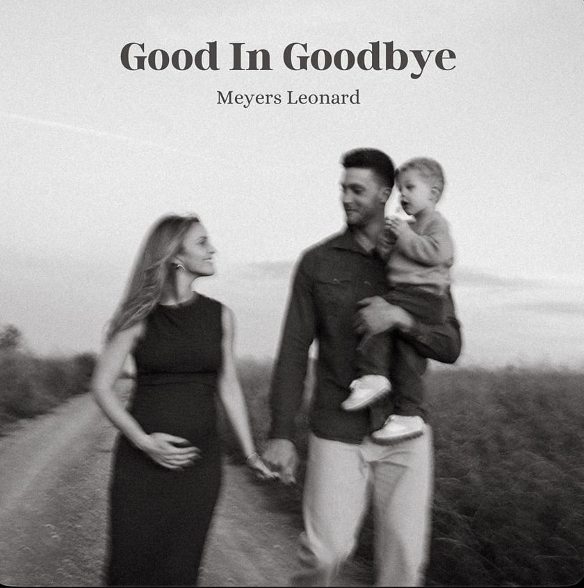 Single cover for &ldquo;Good in Goodbye&rdquo; ( Miles Leonard Instagram)