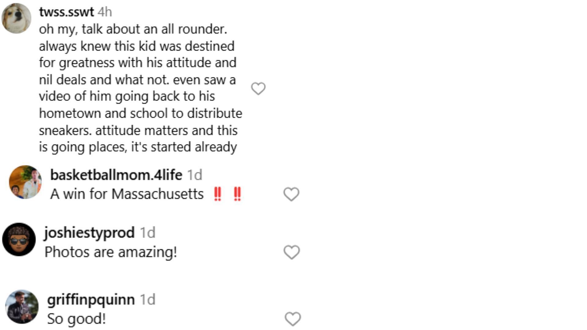 Hoops fans share their reaction as BYU signee AJ Dybantsa features in the cover of the Boston Globe Magazine (Image: IG/ AJ Dybantsa)