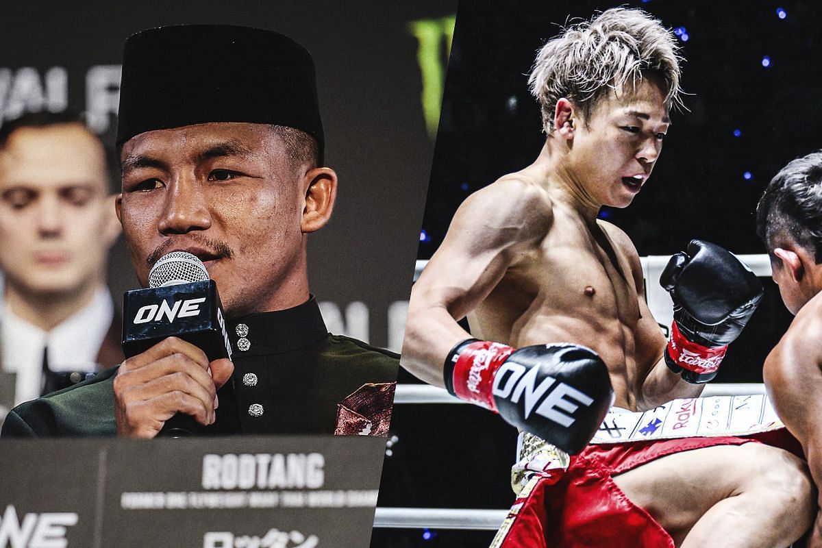 Rodtang Jitmuangnon and Takeru Segawa - Photo by ONE Championship