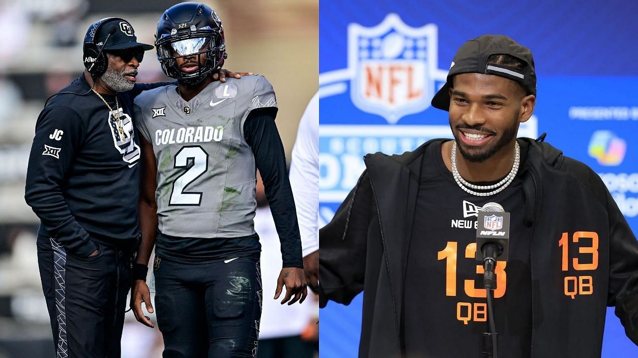 WATCH: Deion Sanders&rsquo; son Shedeur Sanders interviews with the NFL Network at Big 12 Pro Day