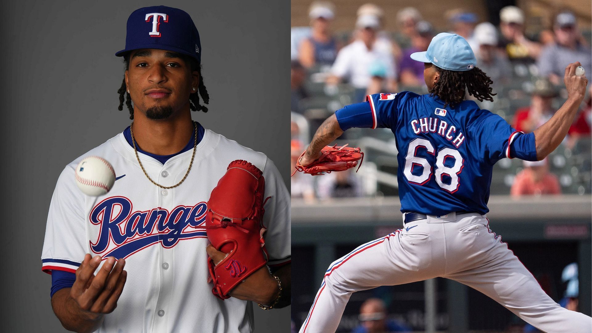 Texas Rangers pitcher Marc Church gives insight into life as a black professional baseball player (Photo Source: IMAGN)