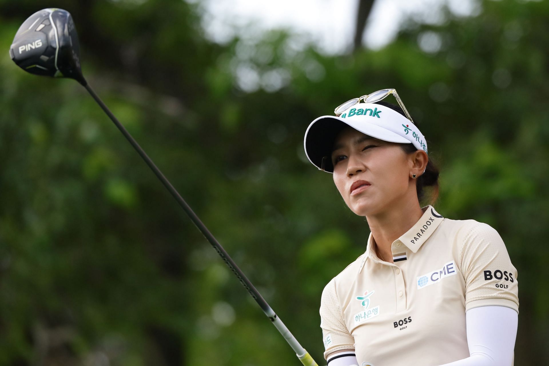 Ko at the 2025 HSBC Women&#039;s World Championship (via Getty)