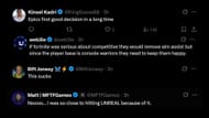 Comments from the community (Image via X || @HYPEX)