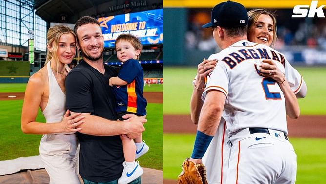 Alex Bregman's wife Reagan's heartwarming birthday message for Red Sox star garners sweet 2-word reaction from husband