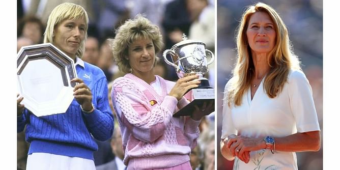 "People were saying Martina Navratilova was dominant & Chris Evert had had her heyday" - When Evert spoke on winning last Slam amid Steffi Graf's rise