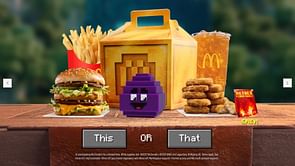 McDonald's Minecraft meal release date: All you need to know