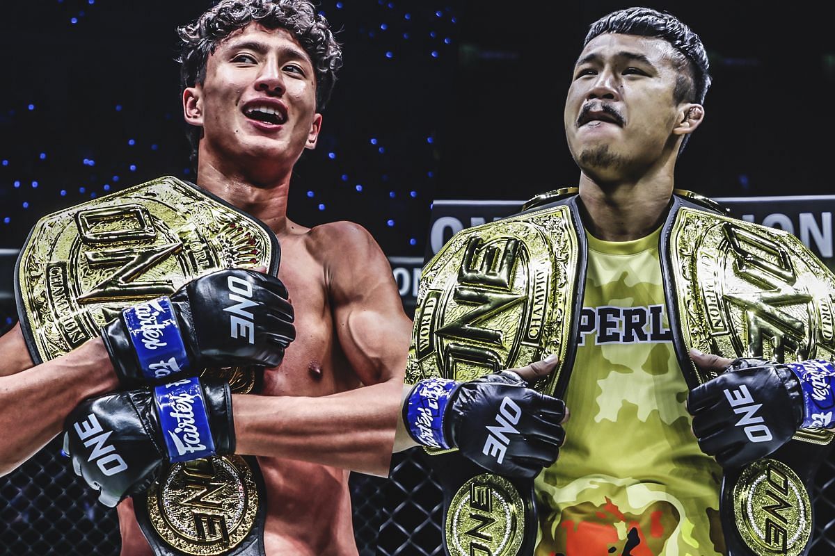 Nabil Anane (left) and Superlek (right) [Photos via: ONE Championship]