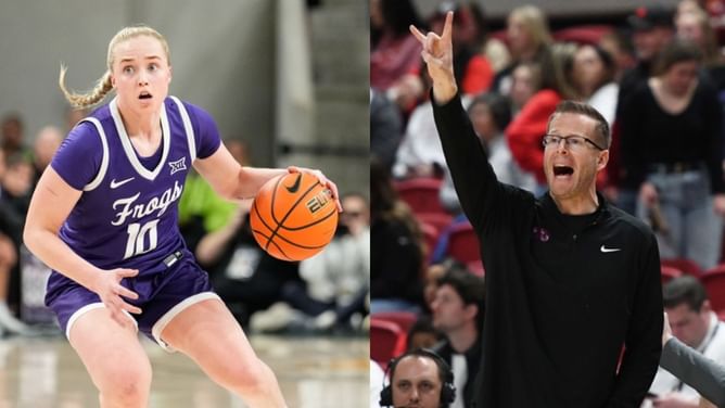 Mark Campbell succinctly sums up Hailey Van Lith's role at TCU after making college history as Big 12 champions
