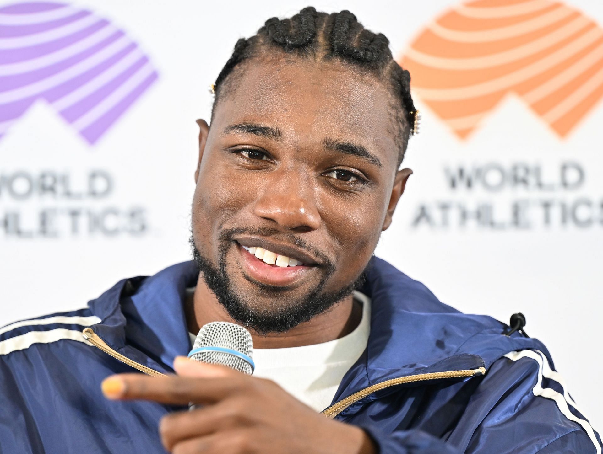 Noah Lyles at the World Athletics Awards 2023 - Source: Getty