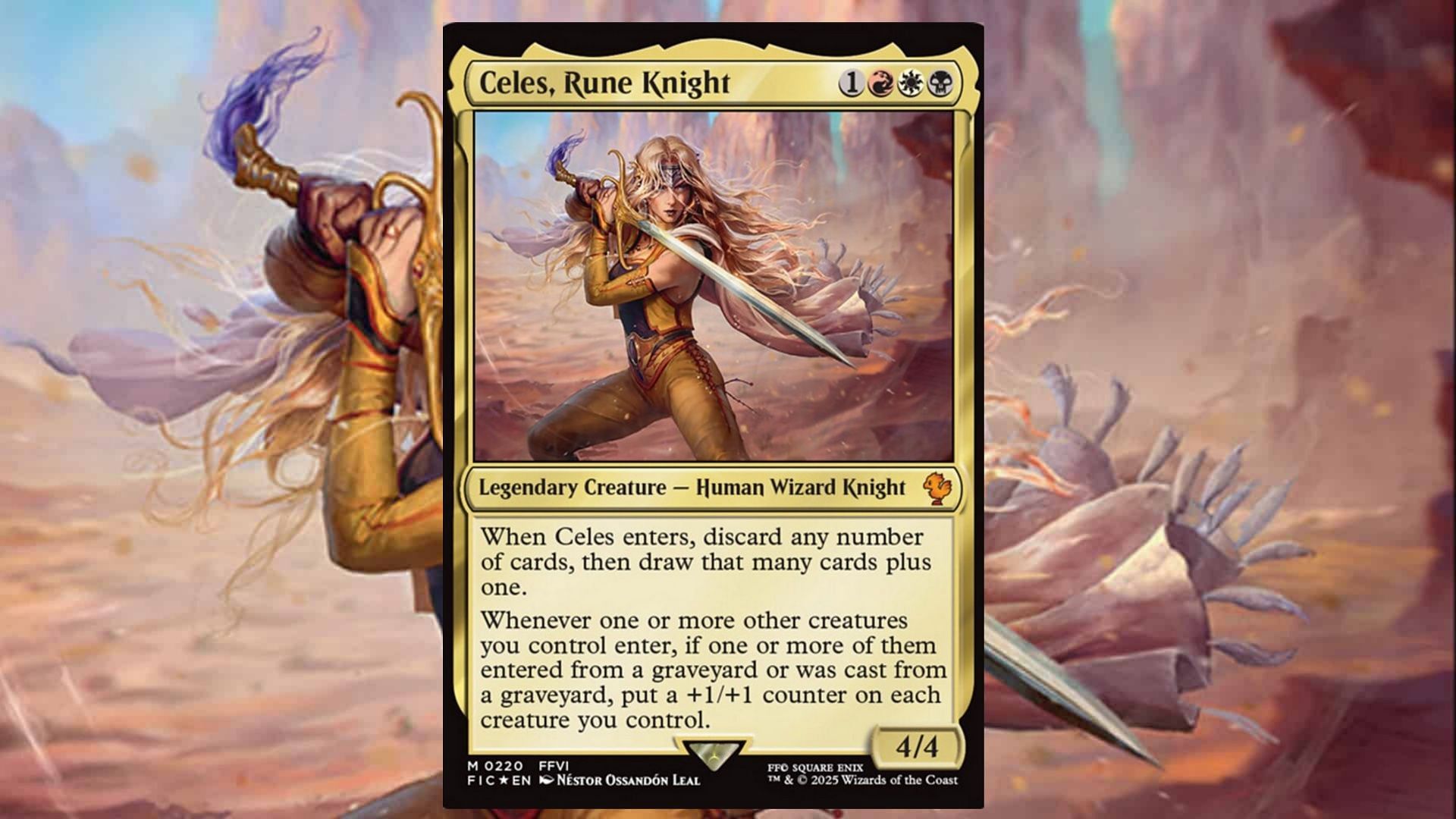 Celes Chere is an amazing Commander, that&#039;s for sure (Image via Wizards of the Coast)