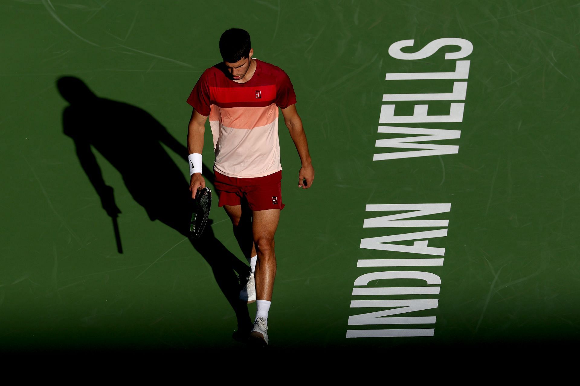 Carlos Alcaraz at the BNP Paribas Open - Source: Getty