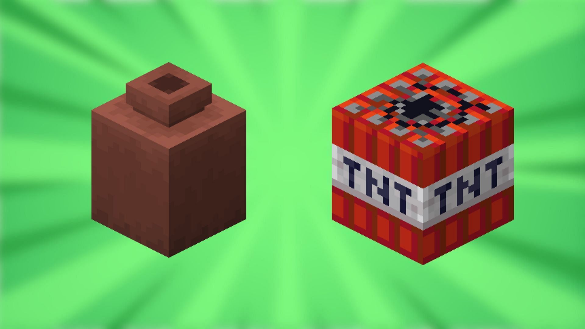 Minecraft explosive pot concept