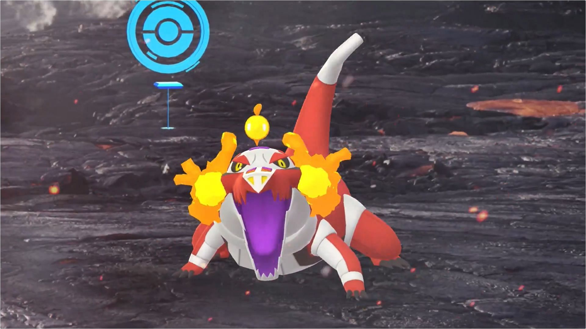 Skeledirge in Pokemon GO (Image via TPC)